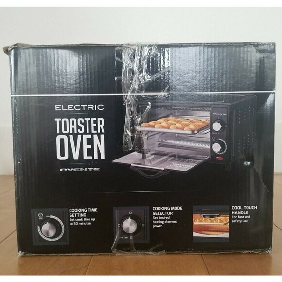Ovente Electric Toaster Oven 10L 800 Watt Power NEW IN BOX - Picture 2 of 4